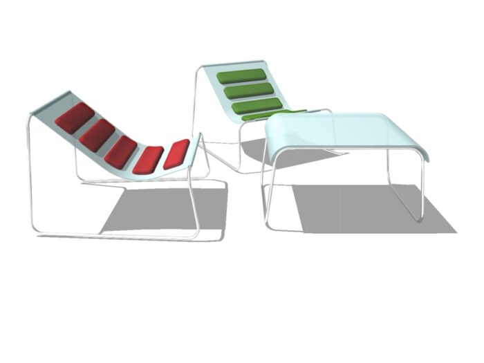 D02_ ARCO Table & Chair (2001)
